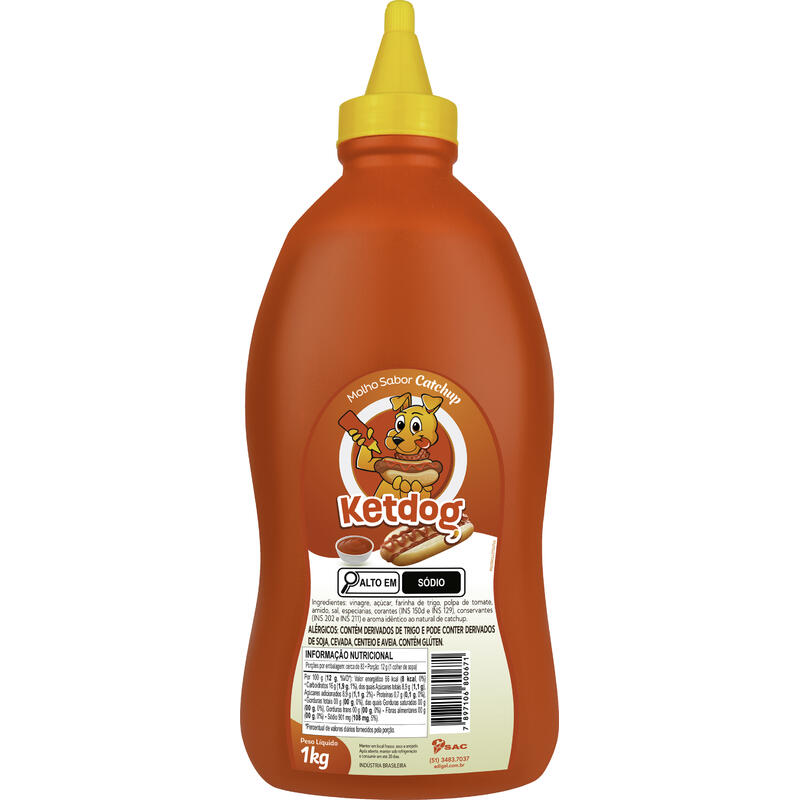 Catchup Adigel Ketdog 1kg