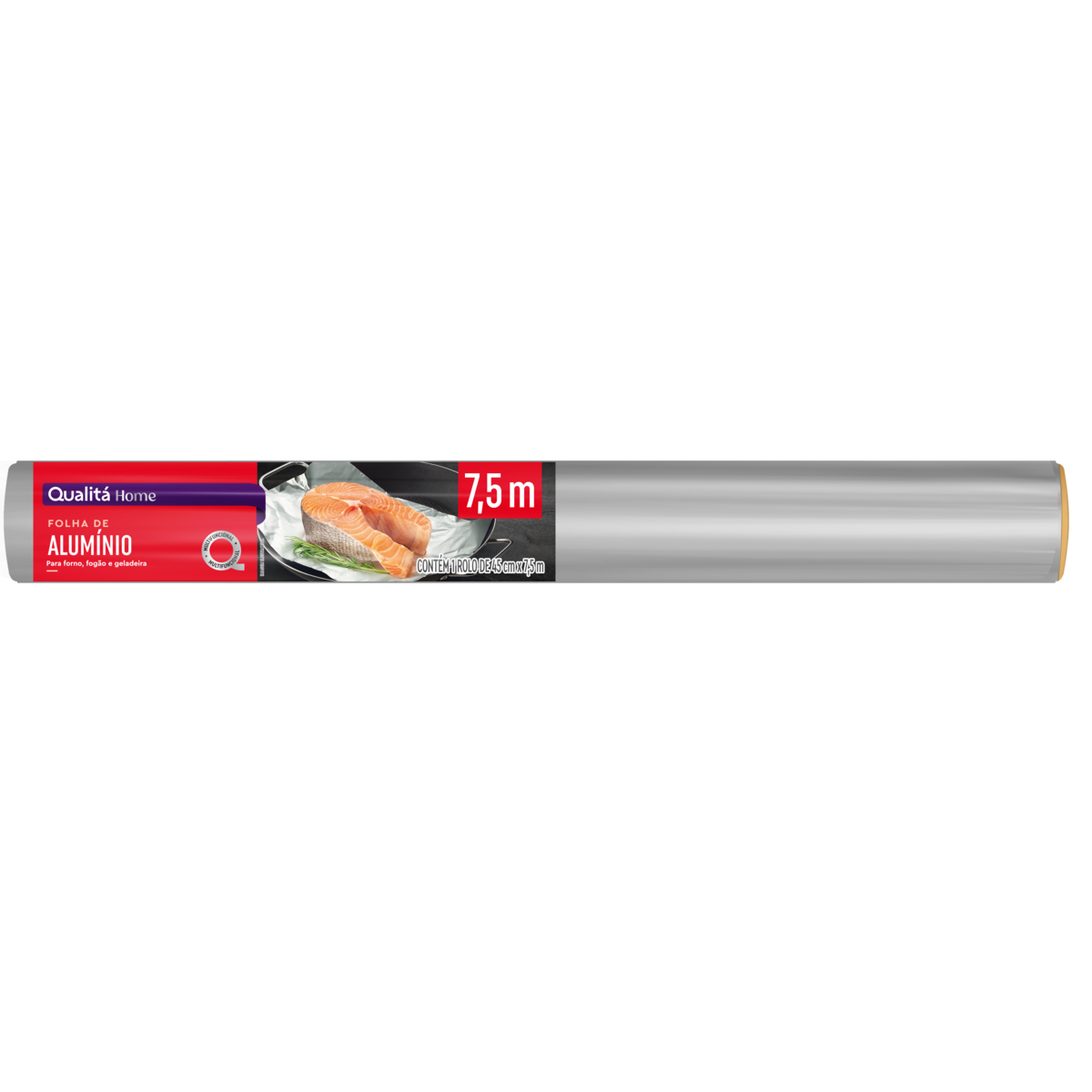 Folha de Aluminio Qualita 45x7.5