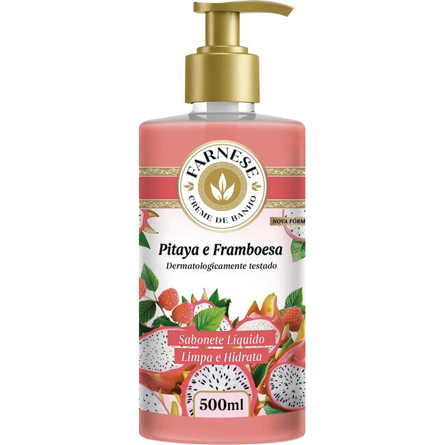 Sabonete Líquido Farnese Pitaya e Framboesa 500ml