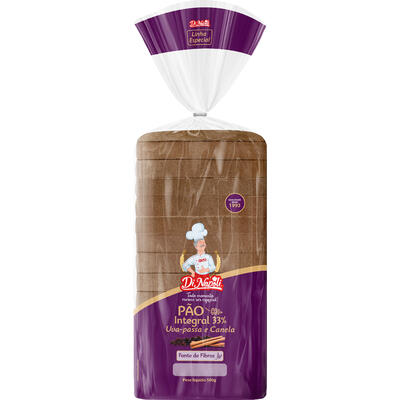 Pão Di Napoli Uva Passa e Canela 500g
