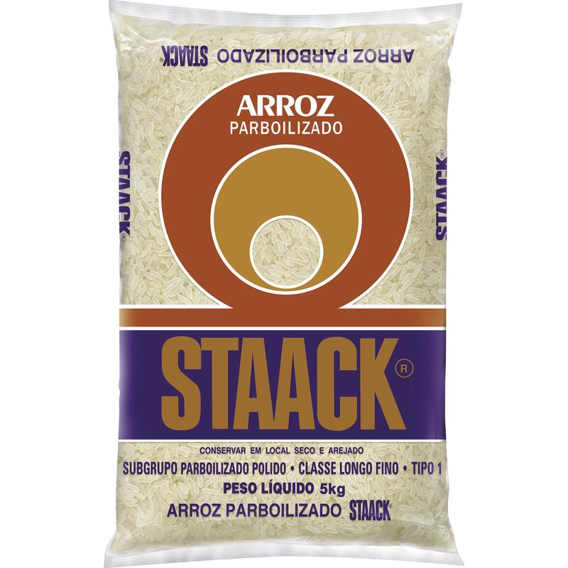Arroz Staack Parboilizado Tipo 1 5kg