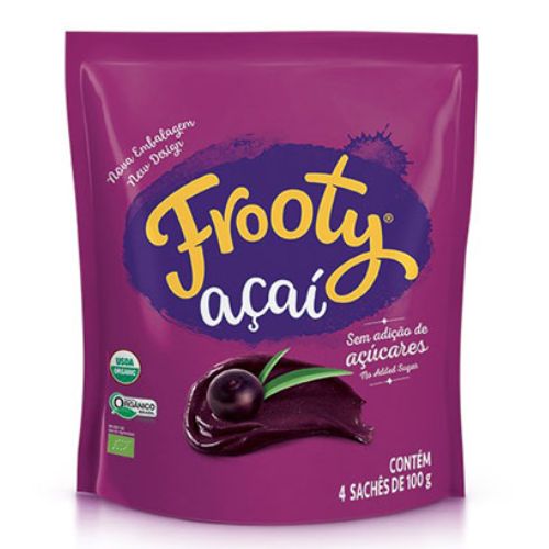 Polpa de Açaí FROOTY Orgânico 400g