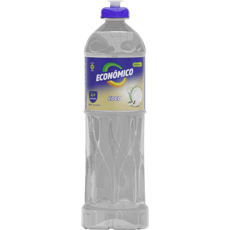 Detergente Líquido Econômico Coco 500ml