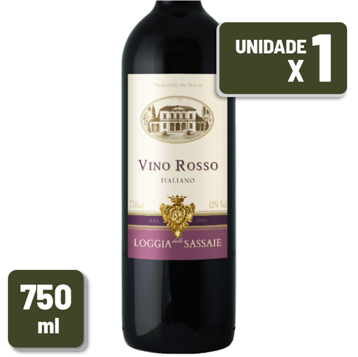Vinho Vino Rosso Loggia Delle Sassaie 750Ml