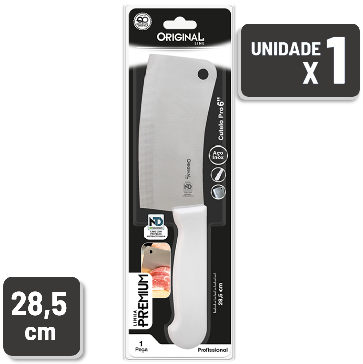 Cutelo Original Line PRO 6" Aço Inox 28.5 cm Linha Premium