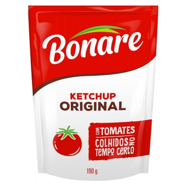 Ketchup Bonare Trad.190g Sache
