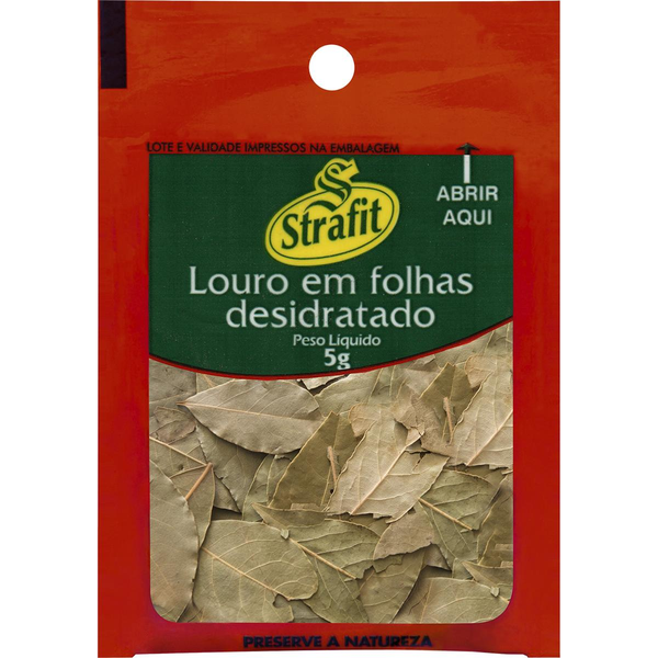 Louro Strafit 5g - Em Folhas
