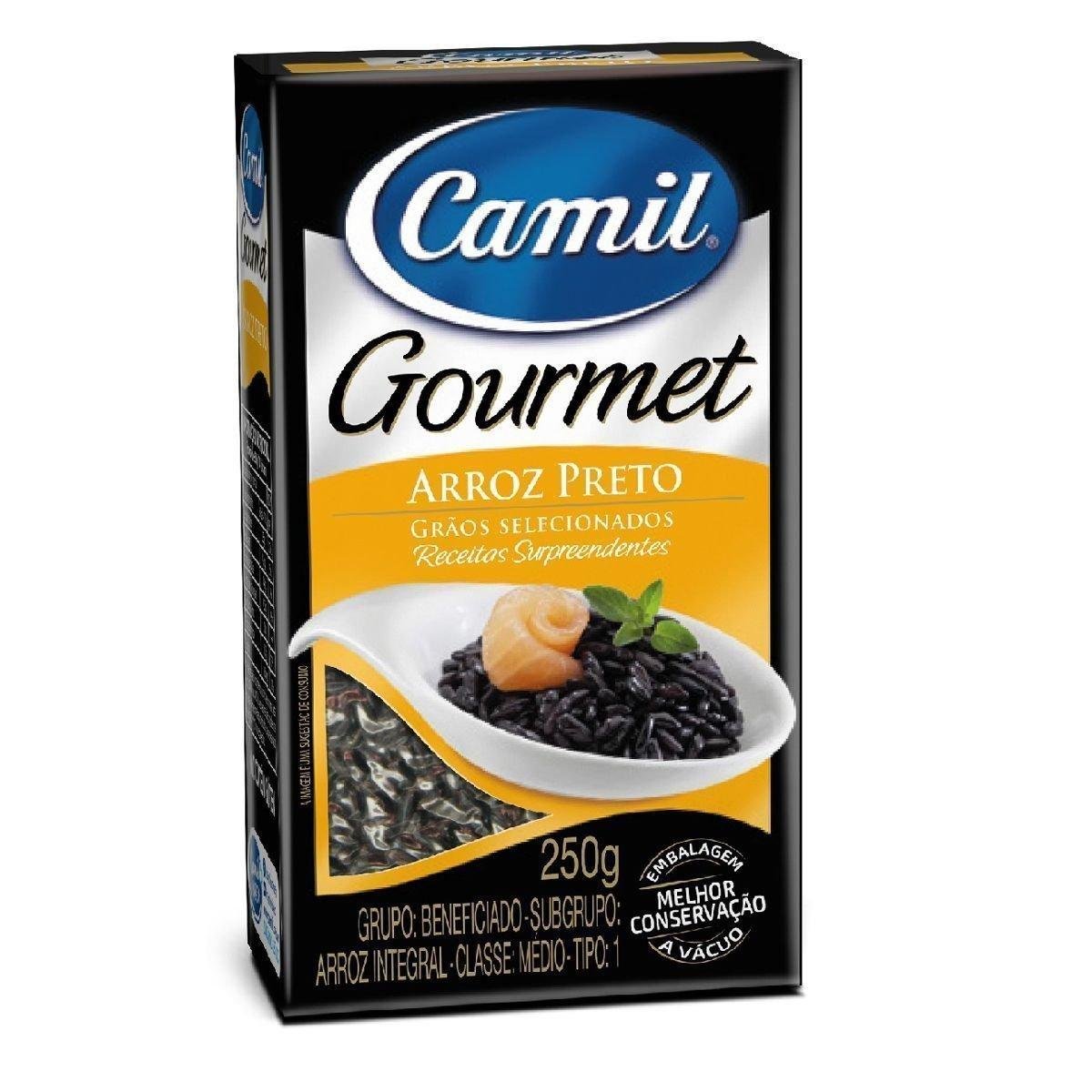 Arroz Preto CAMIL Gourmet Caixa 250g