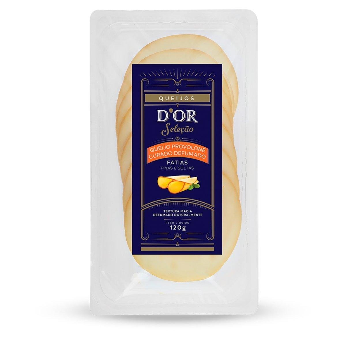 Queijo Provolone D'OR Fatiado 120g