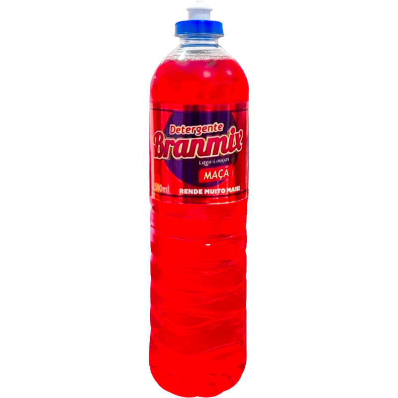 Detergente Líquido Branmix Maçã 500ml