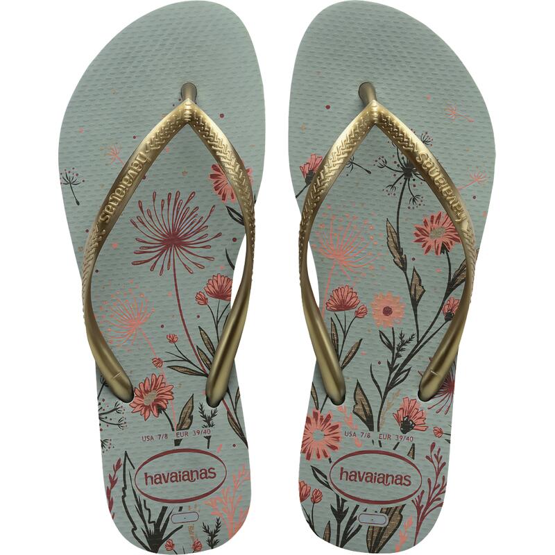Sandália Organic Havaianas 37/38 Argila Par