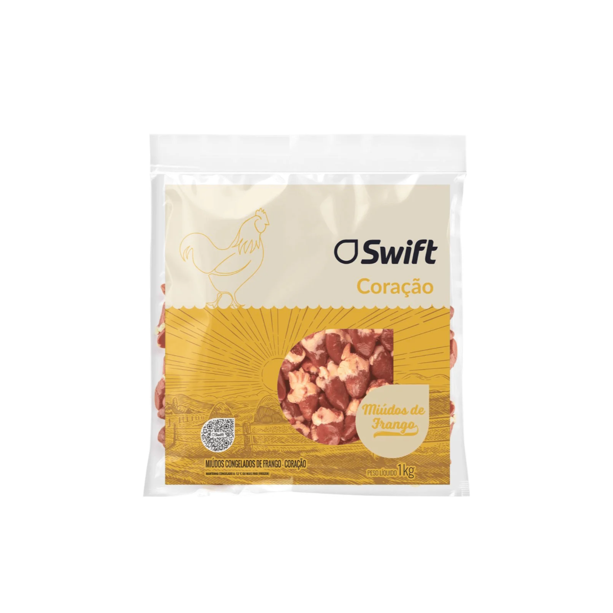 Coração de Frango Pacote Swift 1kg