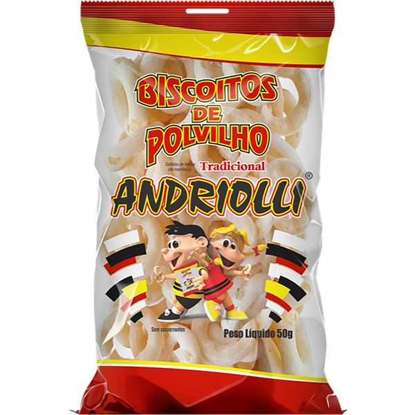Biscoito de Polvilho Andriolli 50g - Argolinha