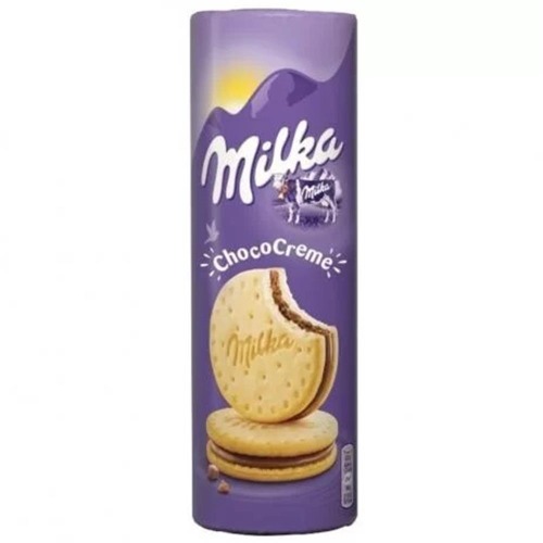 Biscoito Recheio Choco Creme Milka Pacote 260g