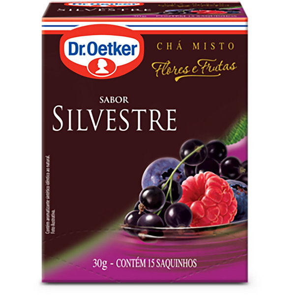 Chá Misto Dr. Oetker Flores e Frutas Silvestres 30g