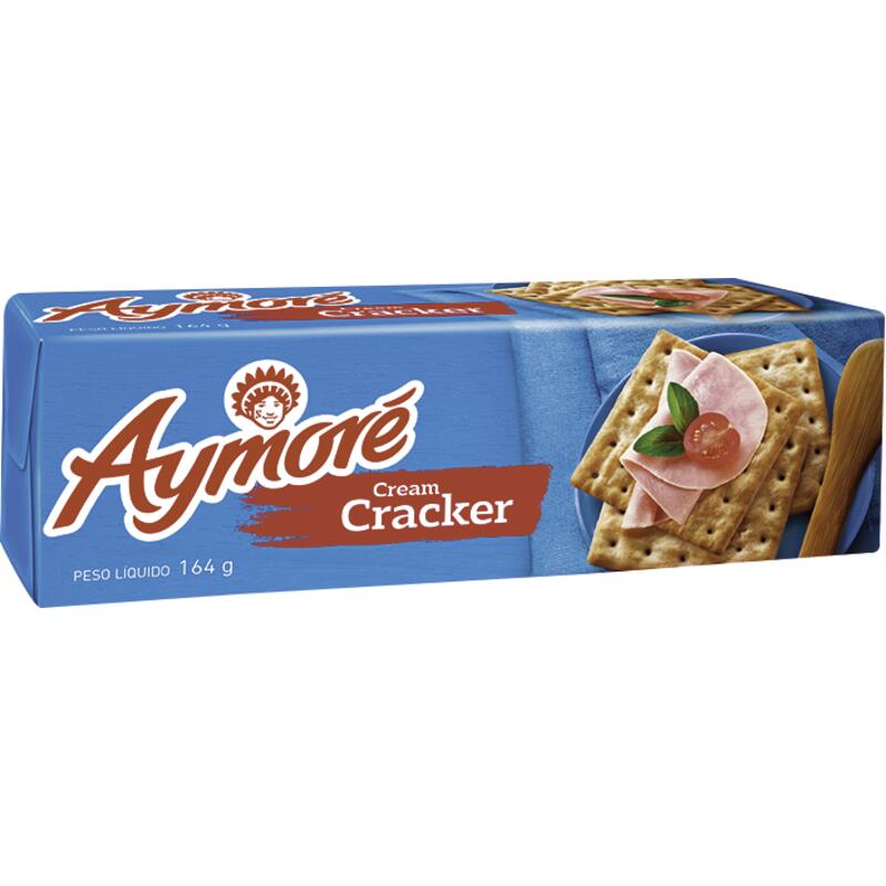 Biscoito Aymoré Cream Cracker 164g