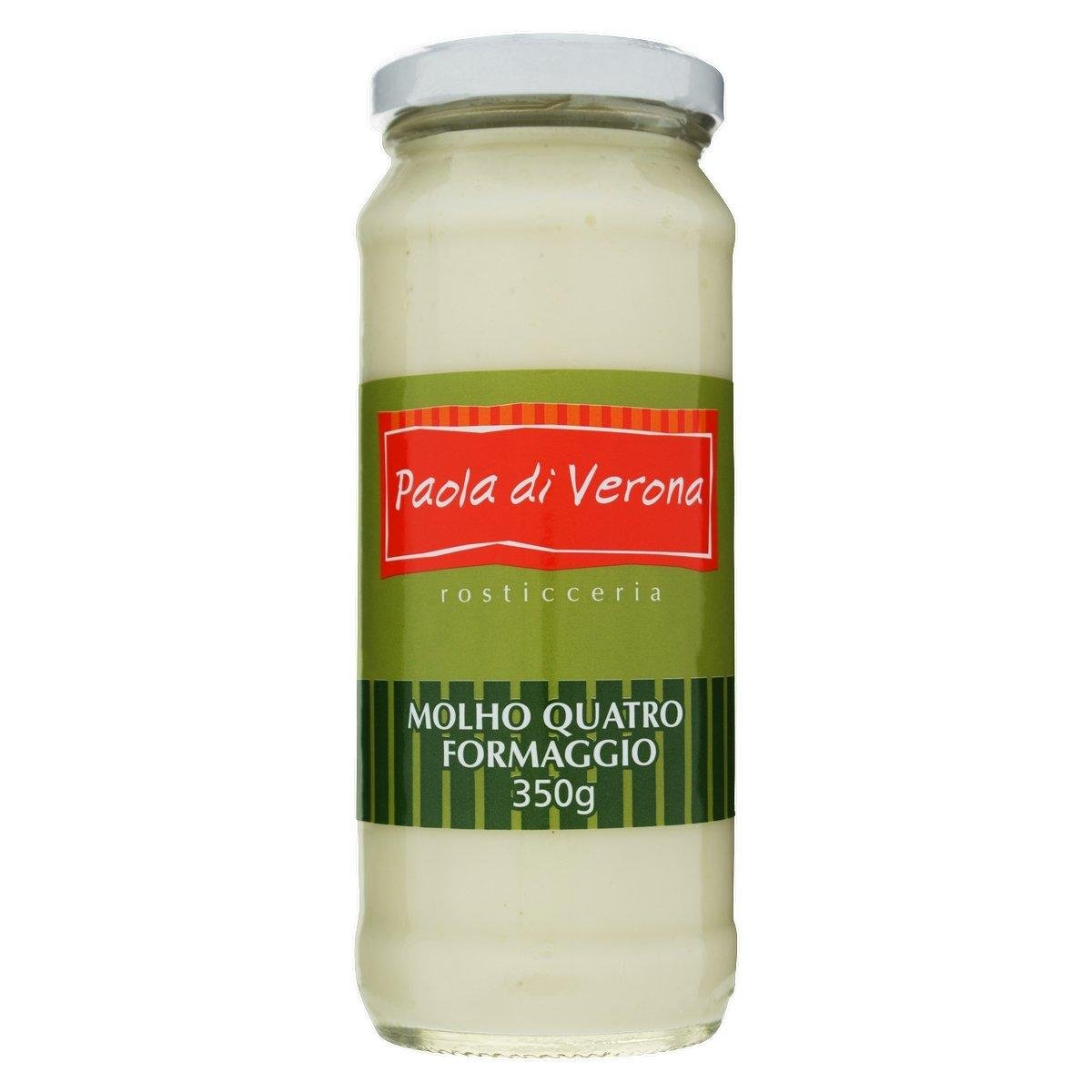 Molho Quatro Formaggio PAOLA DI VERONA Vidro 350g