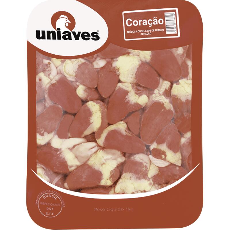 Coração de Frango Uniaves 1kg