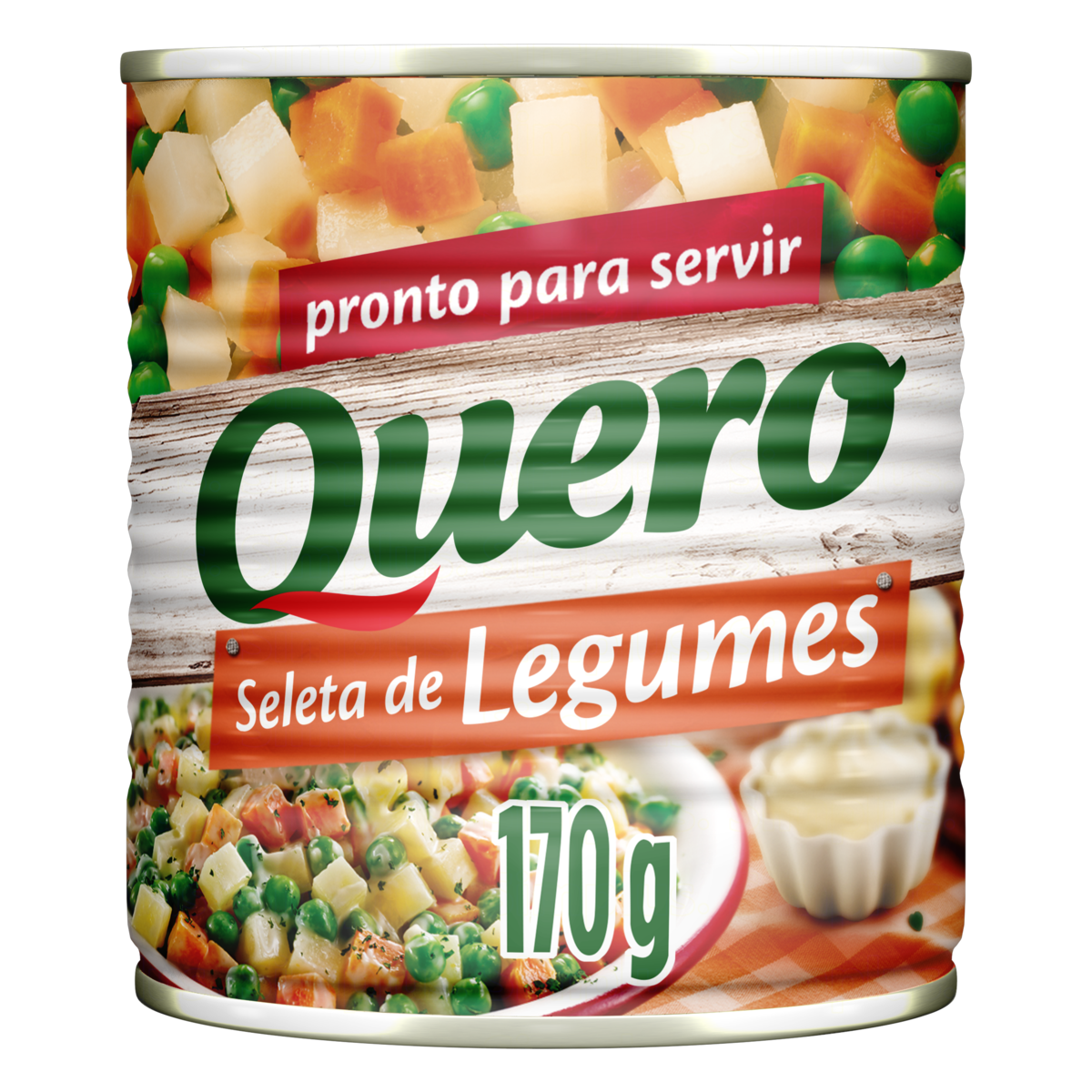 Seleta de Legumes em Conserva Quero Lata 170g
