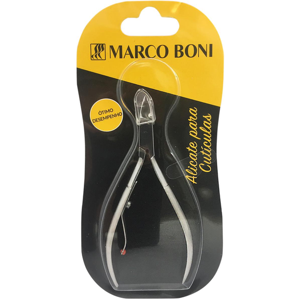 Alicate para Cutícula Marco Boni Niquelado - Ref. 1765B