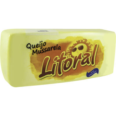 Queijo Mussarela Litoral Preço por quilo na peça