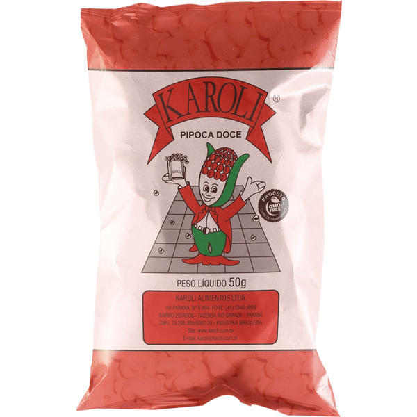 Pipoca Doce Karoli 50g