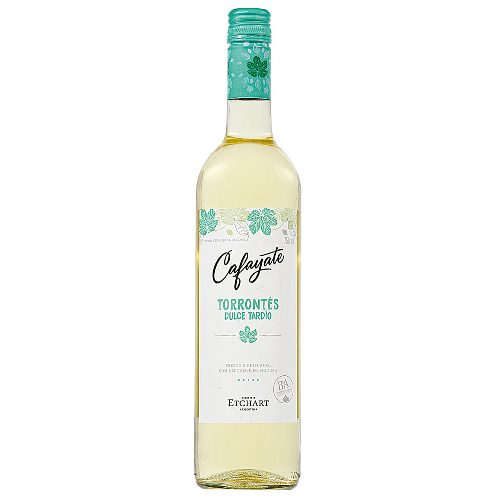 Bodegas Etchart Cafayate Torrontés Colheita Tardia Argentino Vinho Branco 750ml