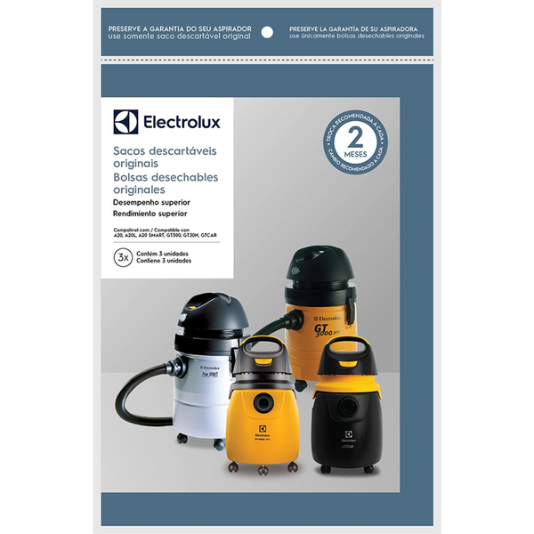 Saco para Aspirador Electrolux A20 - GT3000