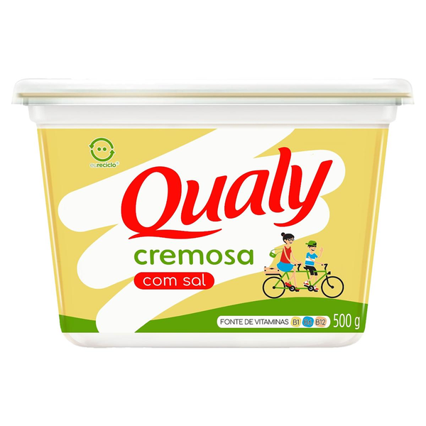 Margarina Qualy Cremosa com Sal 500g