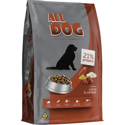 Alimento para Cães All Dog Carne e Cereais 10,1kg