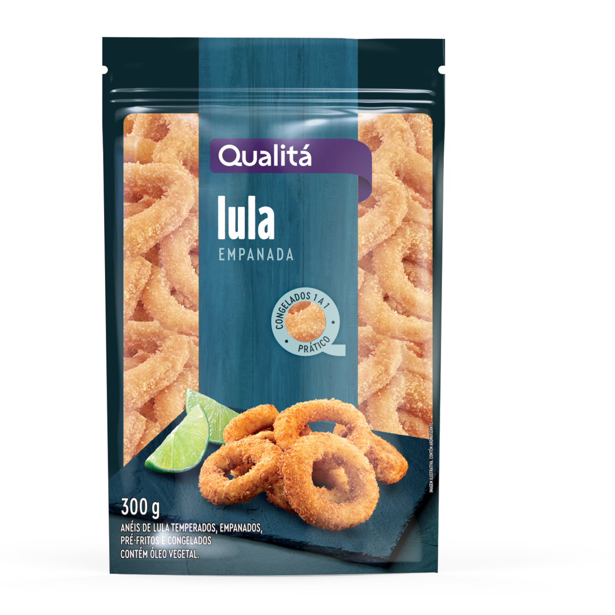 Lula Empanada Congelado Qualita 300g