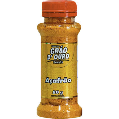 Açafrão Moído Grão D'Ouro 80g