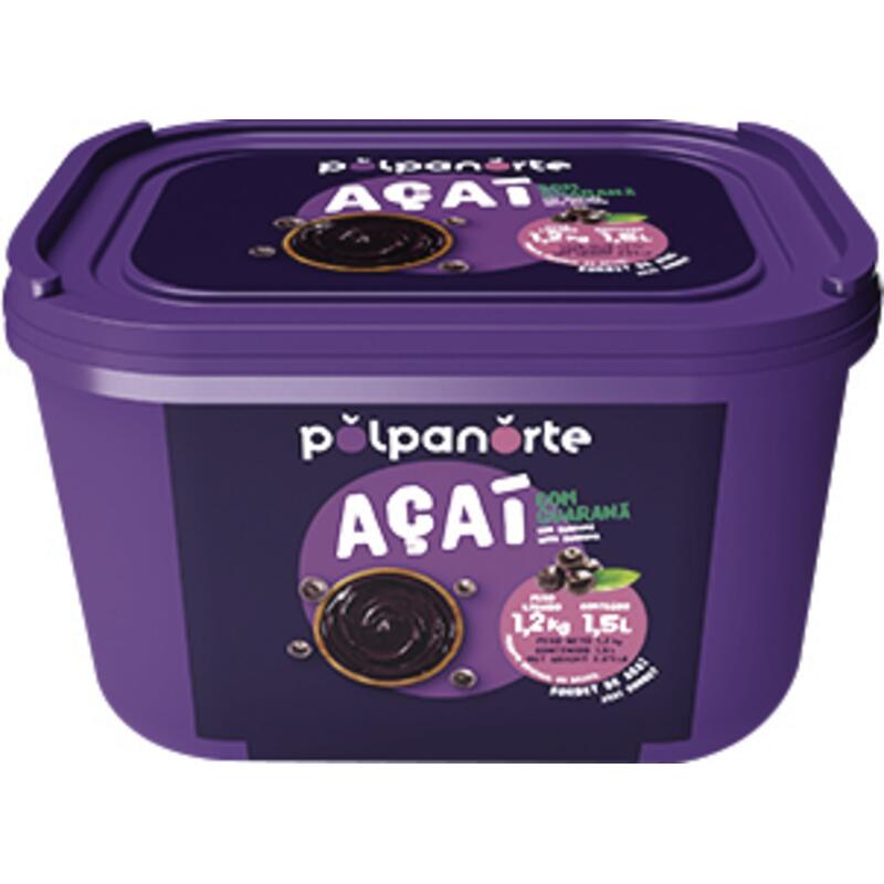 Açaí Polpanorte Tradicional Pote 1,2kg
