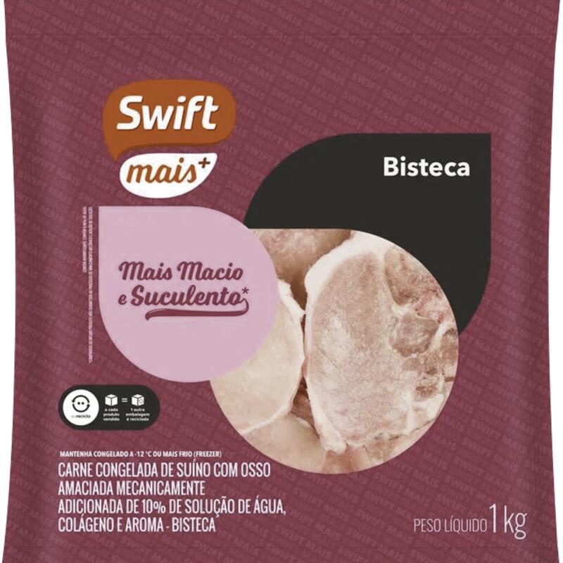 Bisteca Suina Congelado SWIFT 1KG