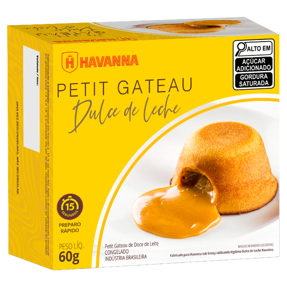 P GATEAU DULCE 60G