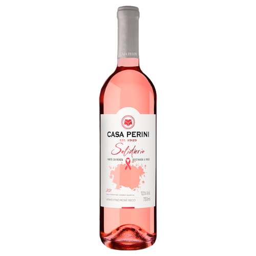 Vinho Rosé Brasileiro CASA PERINI Solidário Seco 750ml