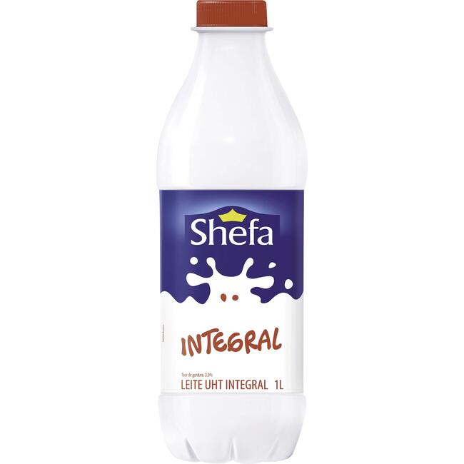 Leite Longa Vida Shefa Integral 1L