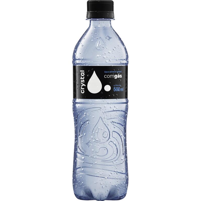 Água Mineral Crystal Com gás 500ml