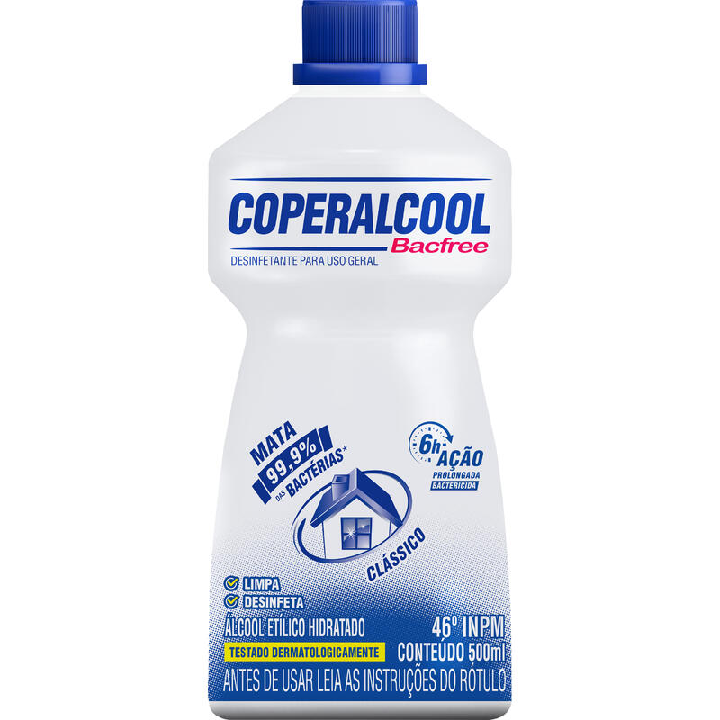 Álcool Coperalcool 46º INPM 500ml