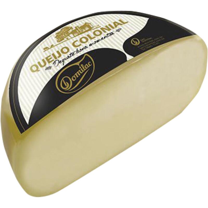 Queijo Colonial Domilac Meia lua Preço por quilo na peça