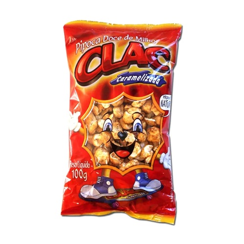 Pipoca Doce De Milho Clac Caramelizada 100gr