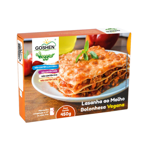 Lasanha Vegana Goshen Vegges À Bolonhesa