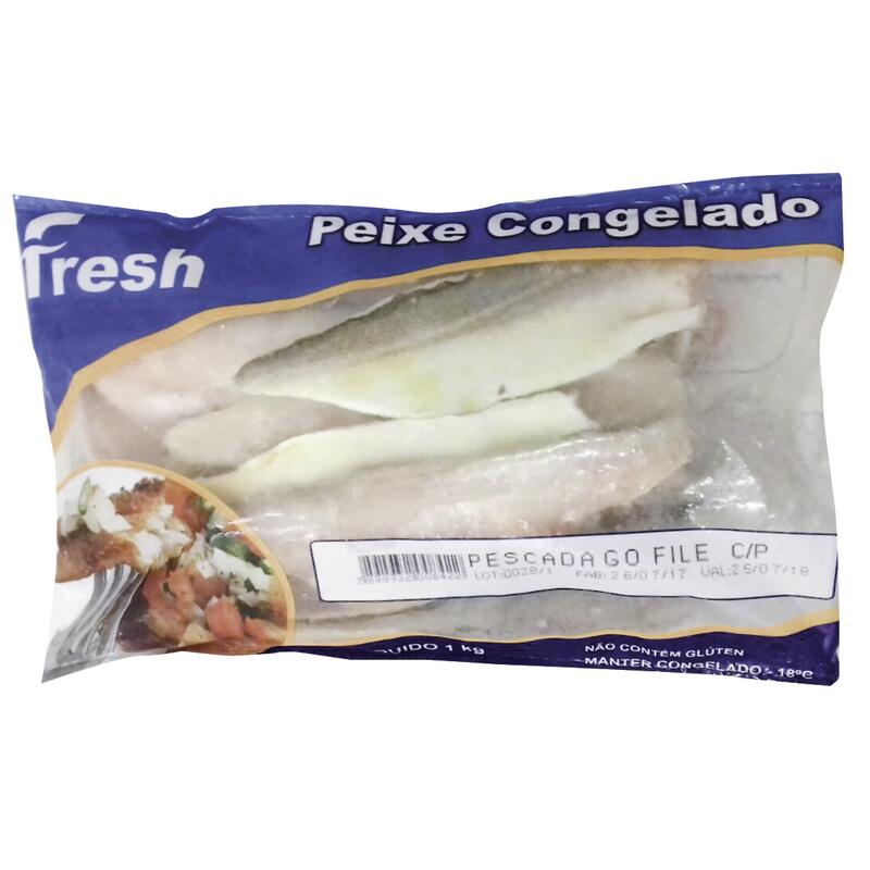 Filé de Peixe Pescadinha Go Fresh 1kg
