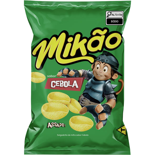 Salgadinho Mikão Cebola 90g
