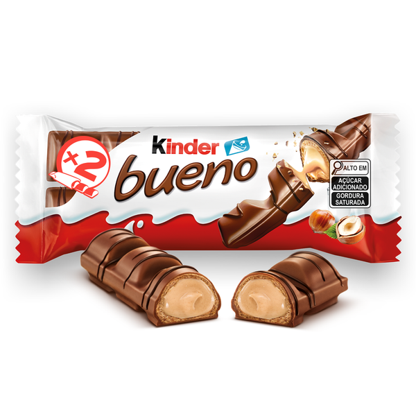 Chocolate Kinder Bueno 43g - Ao Leite