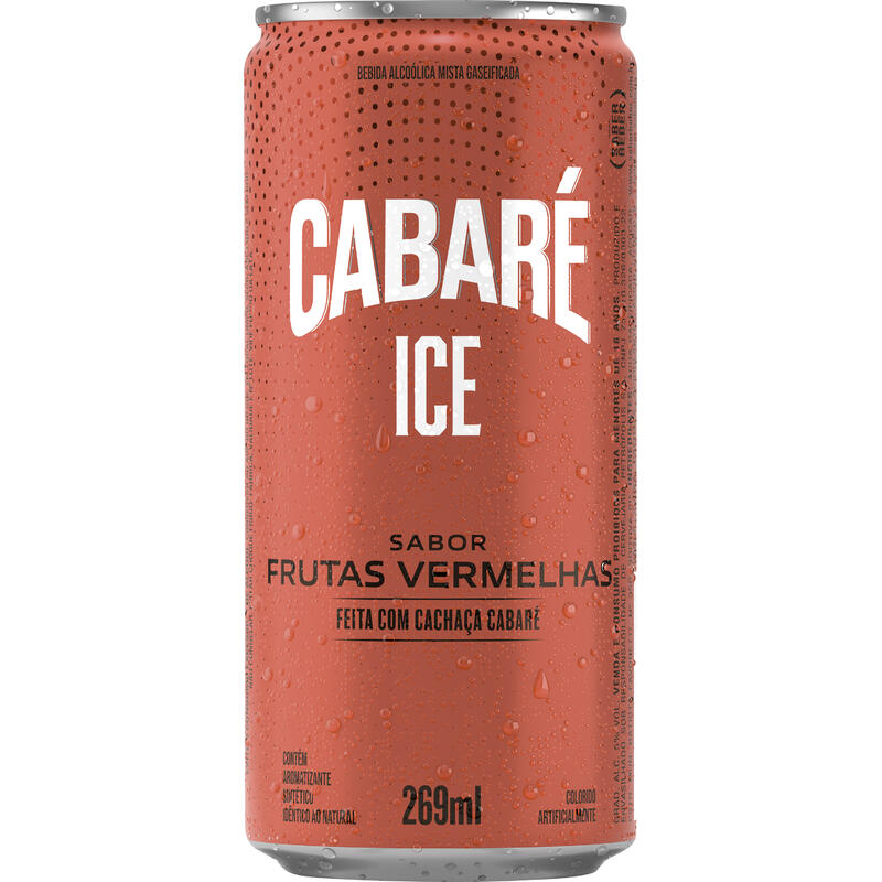 Bebida Alcoólica Cabaré Ice Frutas Vermelhas 269ml