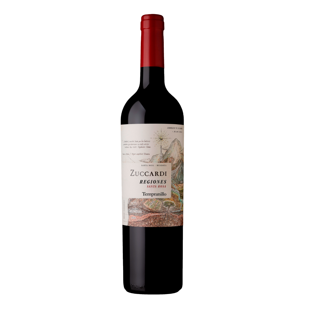 Vinho Tinto Argentino Zuccardi Apelacion Tempranillo 750ml