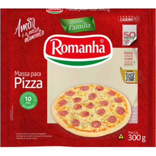 Massa de Pizza Romanha Familia 270g