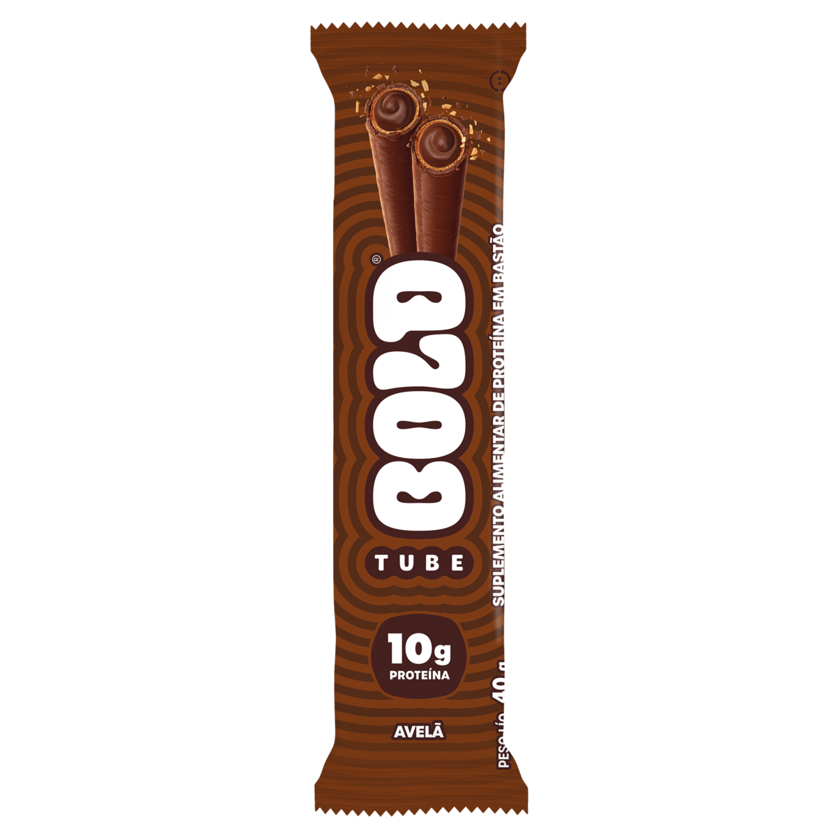 Barra de Proteína Avelã Bold Tube Pacote 40g