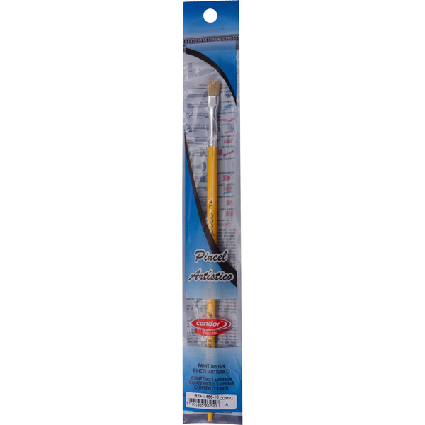 Pincel Escolar Condor N. 10 - Chato 456 - Ref. 2527